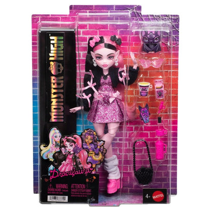 Monster High Doll Draculaura with Count Fabulous
