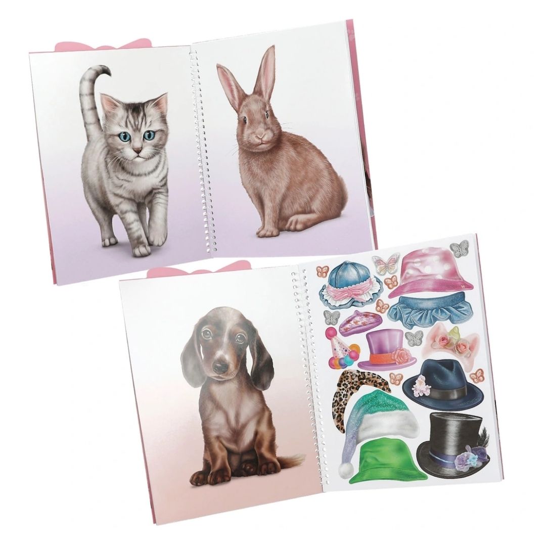 Depesche Top Model Cute Animals Sticker Book