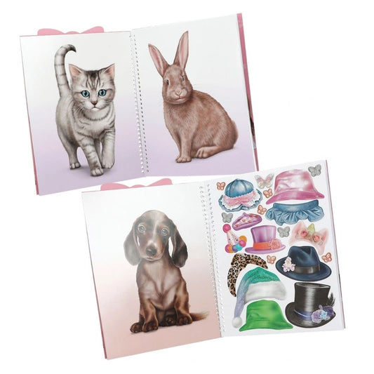 Depesche Top Model Cute Animals Sticker Book