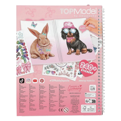 Depesche Top Model Cute Animals Sticker Book