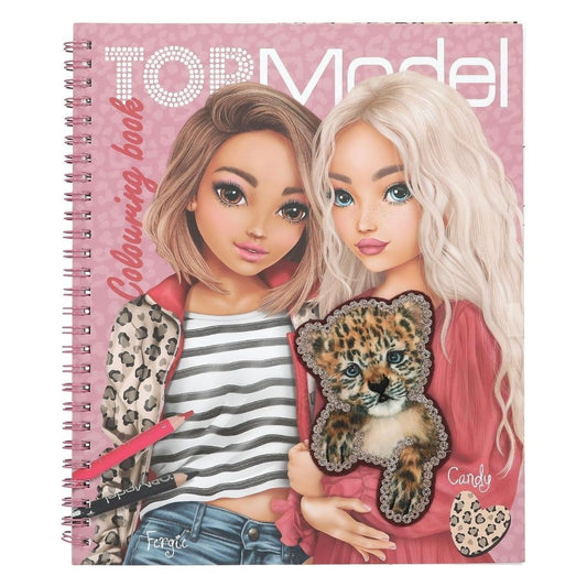 Depesche Top Model Leo Heart Colouring Book