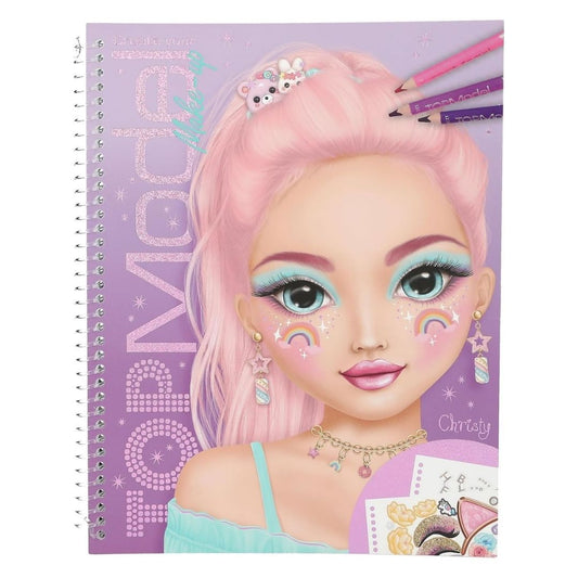 Depesche Top Model Make-Up Colouring Book