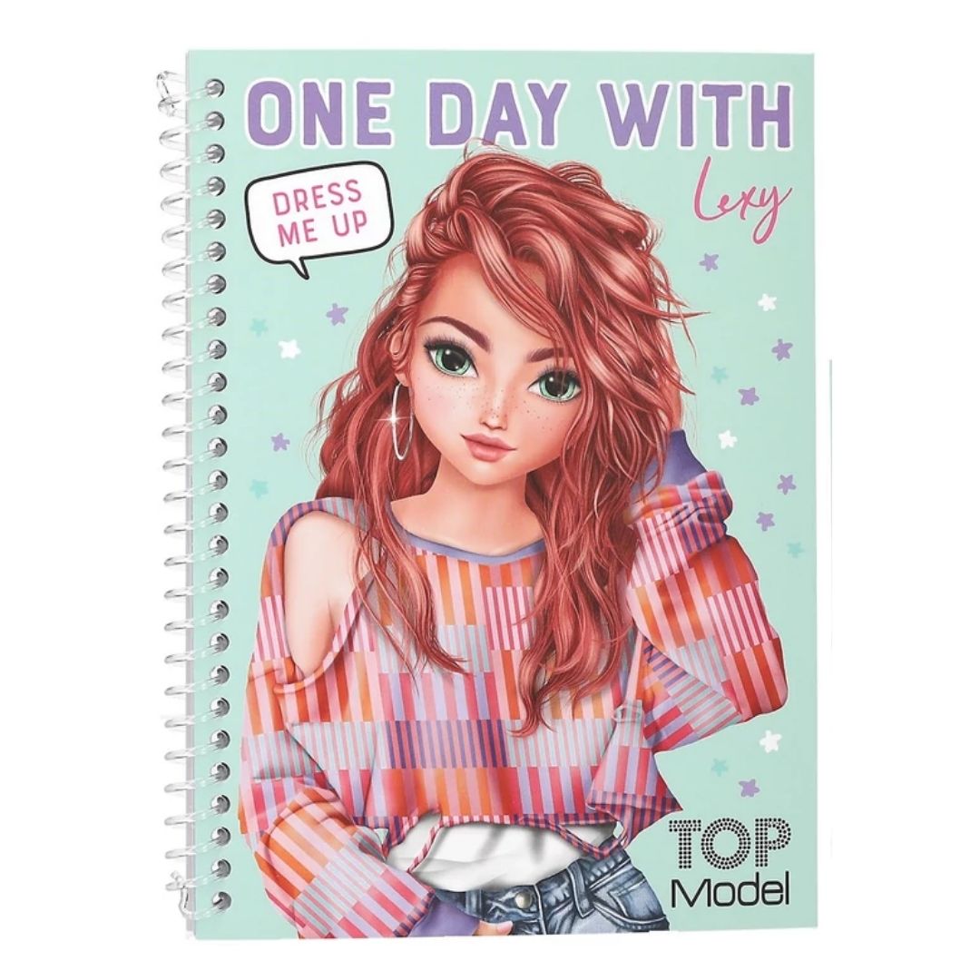 Depesche Top Model Mini Sticker Book One Day With