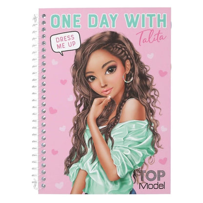 Depesche Top Model Mini Sticker Book One Day With