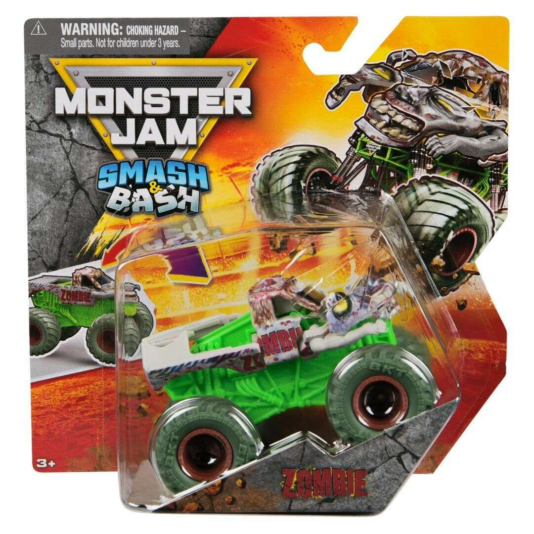 Monster Jam 1:64 Smash & Bash Zombie