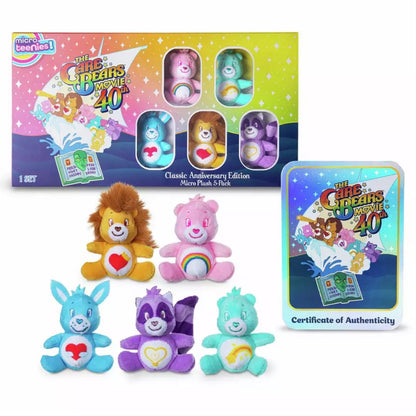 Care Bears Micro Teenies Classic Anniversary Edition Micro Plush 5-Pack