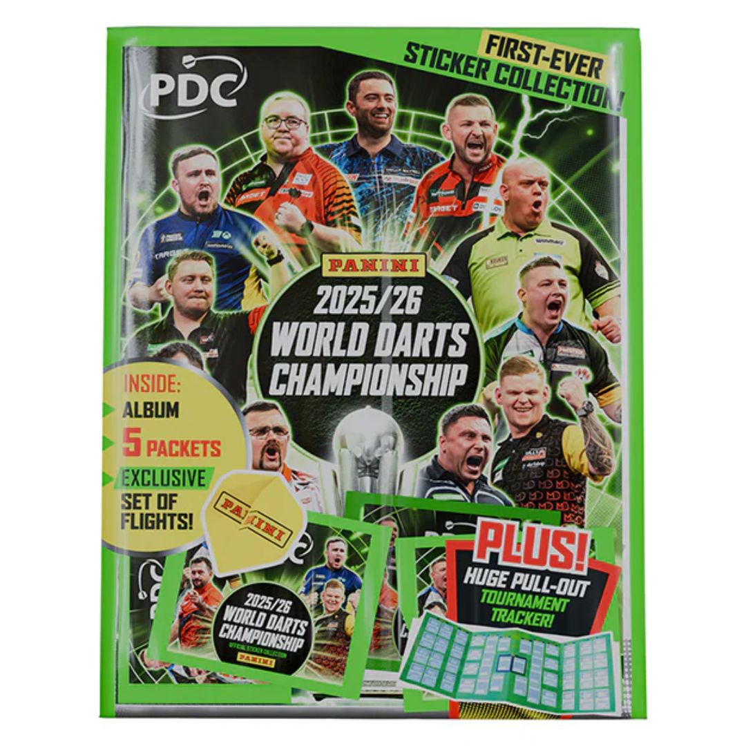 World Darts Championship 2025/26 Sticker Collection Starter Pack