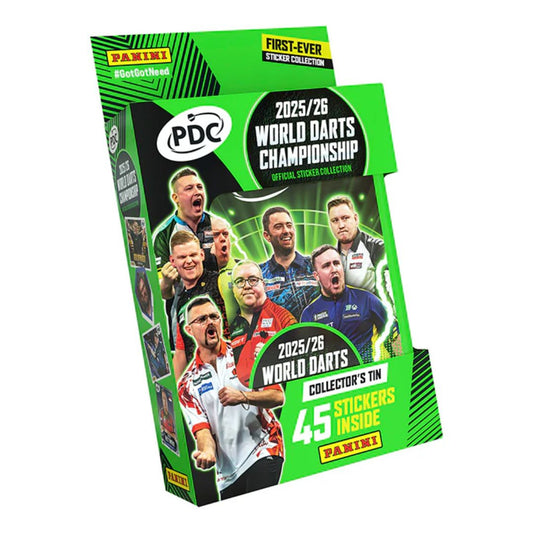 World Darts Championship 2025/26 Sticker Collection Pocket Tin
