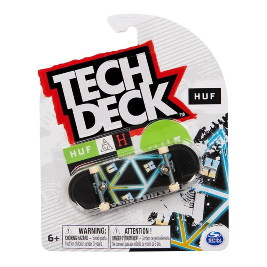 Tech Deck Single Pack Fingerboard - HUF Triangle