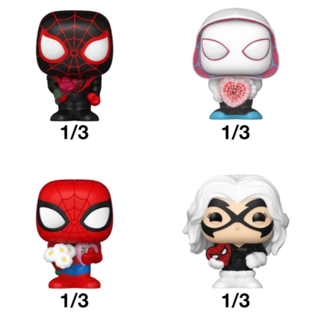 Bitty Pop! Valentines Marvel Spiderman Heart Blind Box