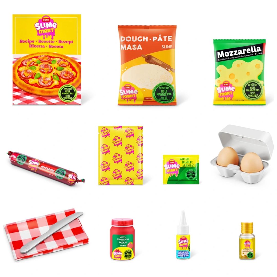 Slime Mart Small Basket Pizza