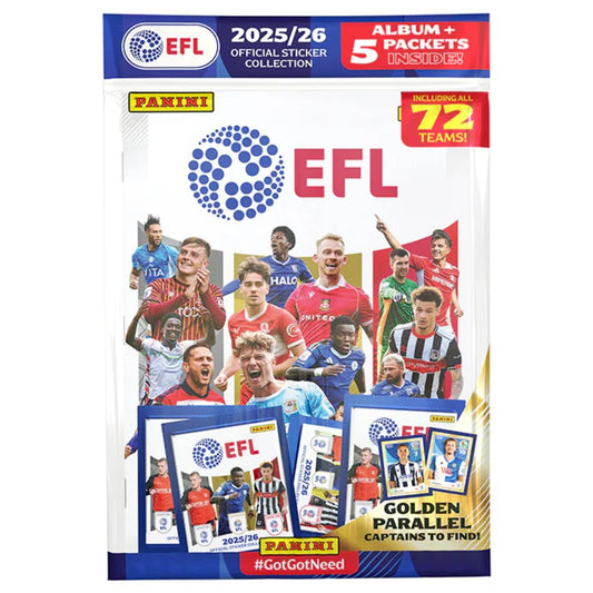 EFL 2025/26 Sticker Collection Starter Pack