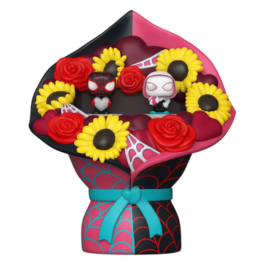 Bitty Pop! Valentines Bouquet Marvel Miles Morales and Ghost Spider