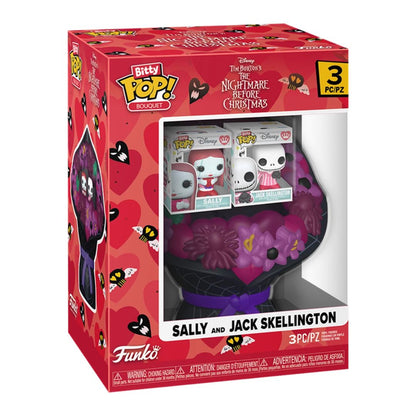 Bitty Pop! Valentines Bouquet Disney Nightmare Before Christmas Sally and Jack