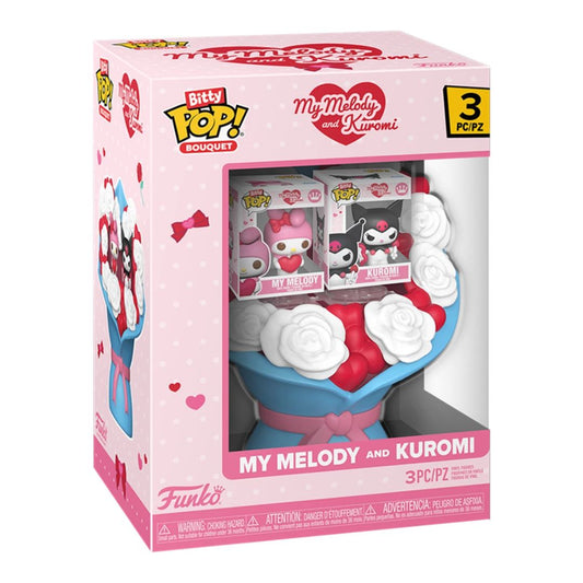 Bitty Pop! Valentines Bouquet Sanrio My Melody and Kuromi