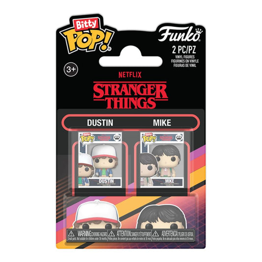 Bitty Pop! Stranger Things 2 Pack - Dustin and Mike