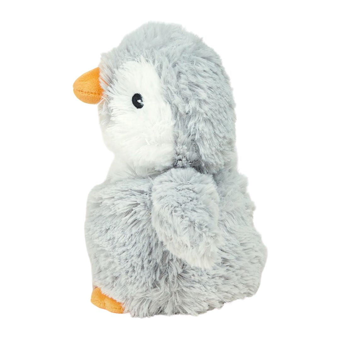 Warmies Microwavable Plush - Grey Penguin
