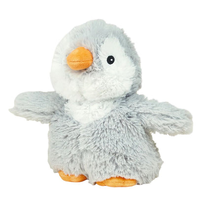 Warmies Microwavable Plush - Grey Penguin