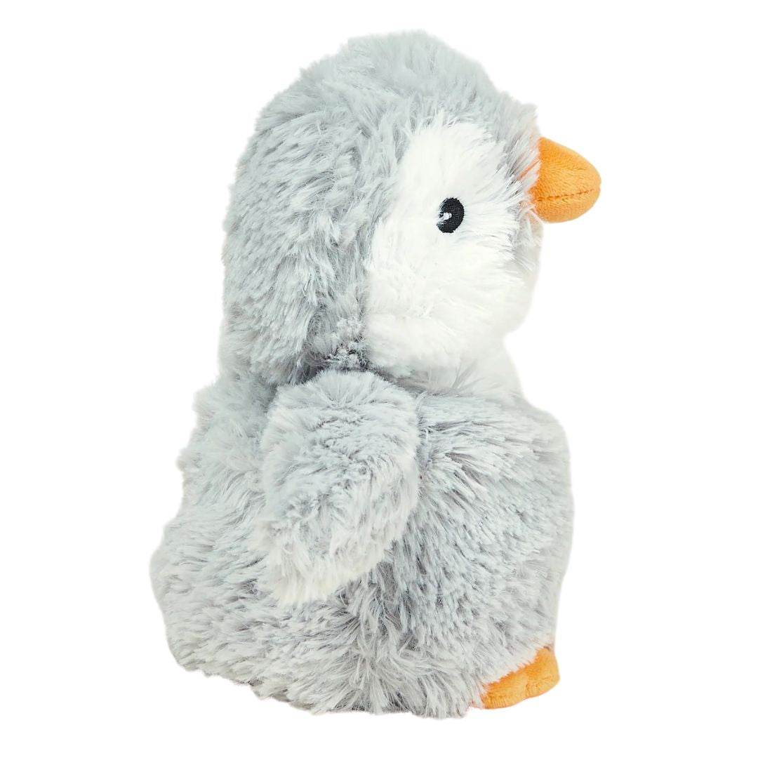Warmies Microwavable Plush - Grey Penguin