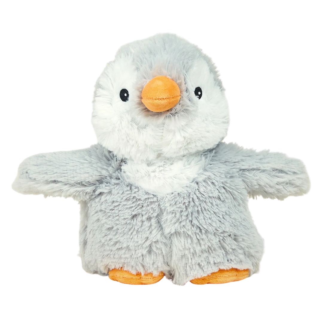 Warmies Microwavable Plush - Grey Penguin