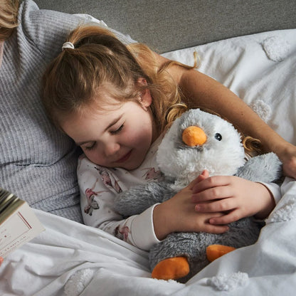 Warmies Microwavable Plush - Grey Penguin