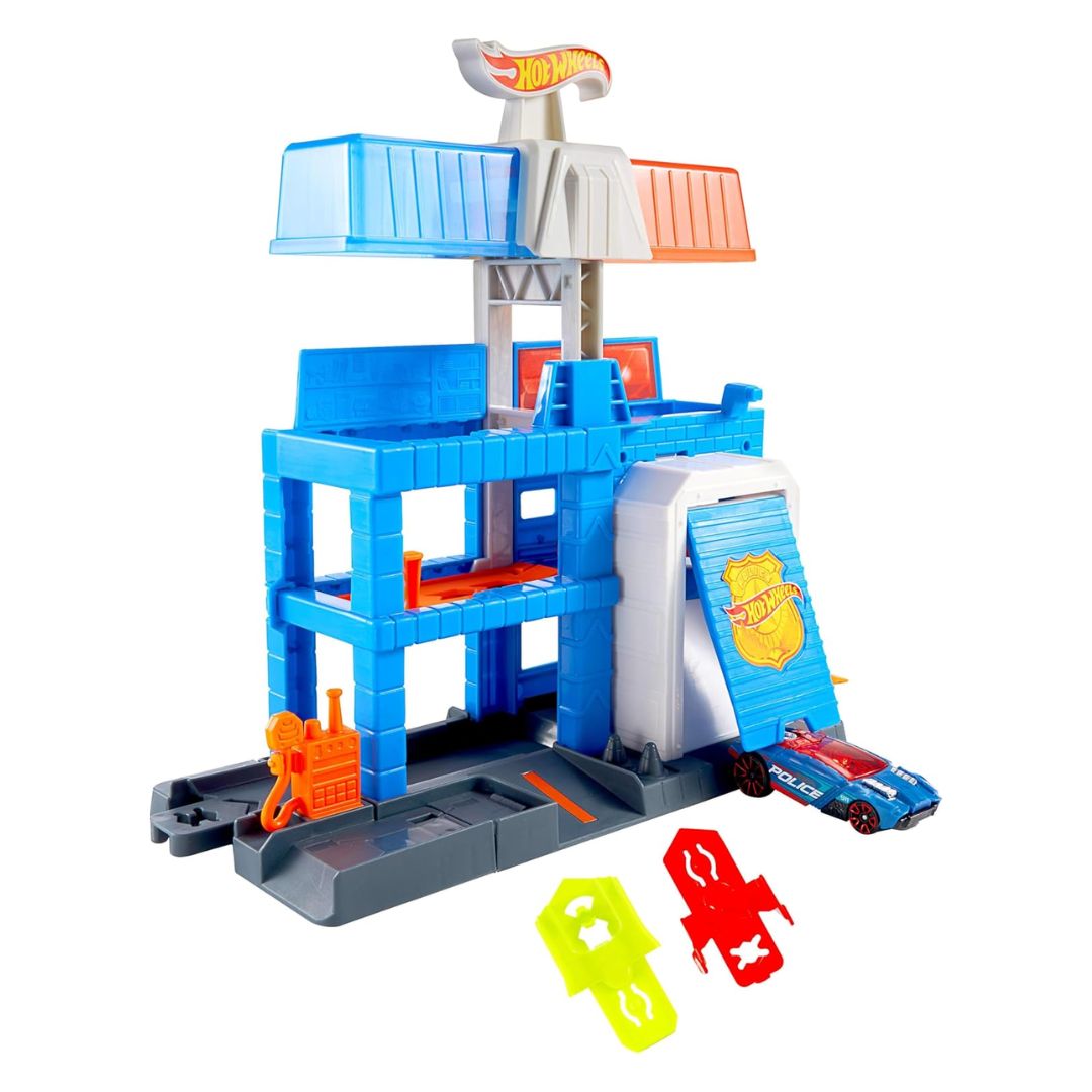 Hot Wheels City Downtown Police Tower