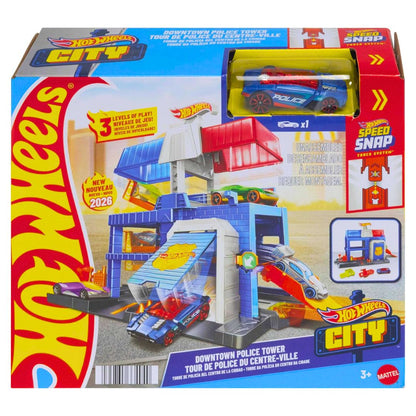 Hot Wheels City Downtown Police Tower