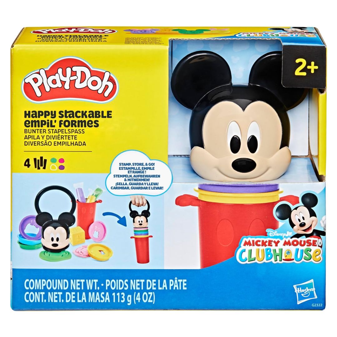 Play-Doh Mickey Mouse Clubhouse Happy Stackable Playset