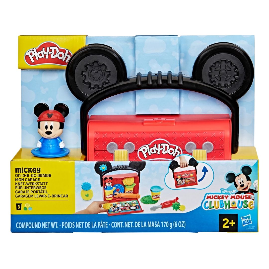 Play-Doh Mickey Mouse Clubhouse On-The-Go Garage Playset