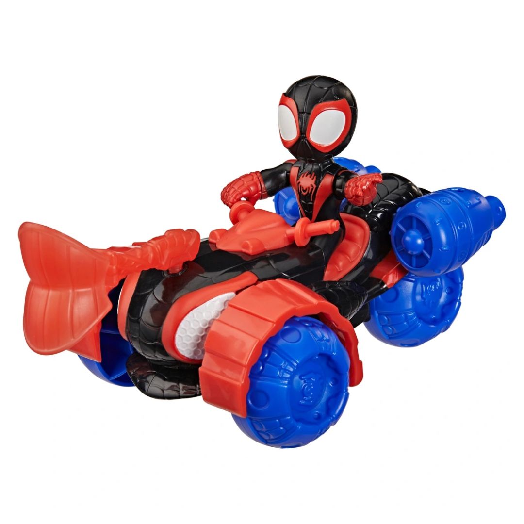 Marvel Spidey And His Amazing Friends Miles Morales Techno-Racer