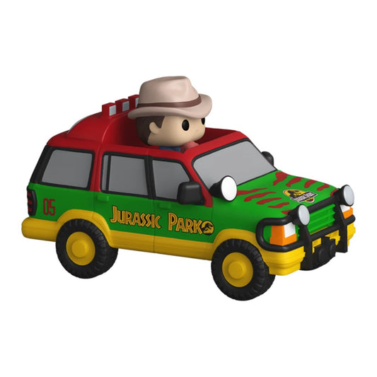 Bitty Pop! Rides Dr. Alan Grant and Jurassic SUV