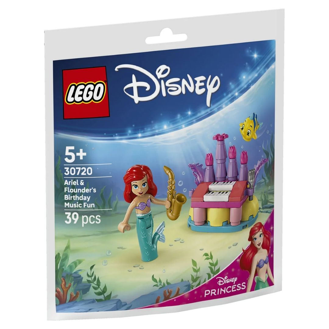 Lego 30720 Disney Ariel & Flounder's Birthday Music Fun Paperbag Set