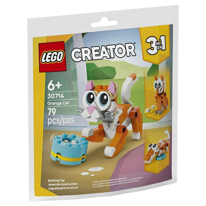 Lego 30714 Creator Orange Cat Paperbag Set