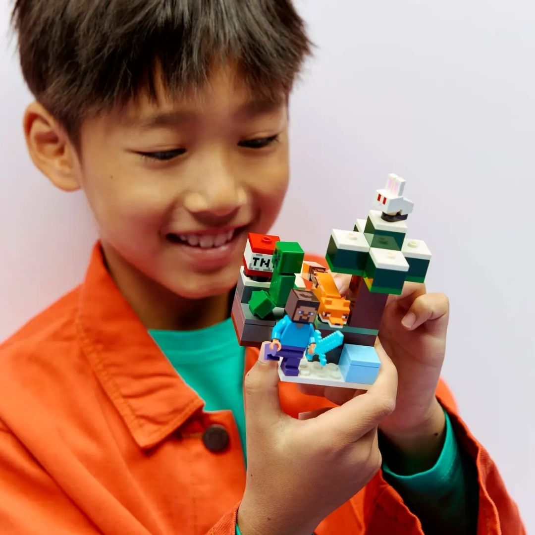 Lego 21583 Minecraft Steve's Taiga Adventure