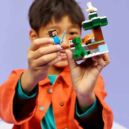 Lego 21583 Minecraft Steve's Taiga Adventure