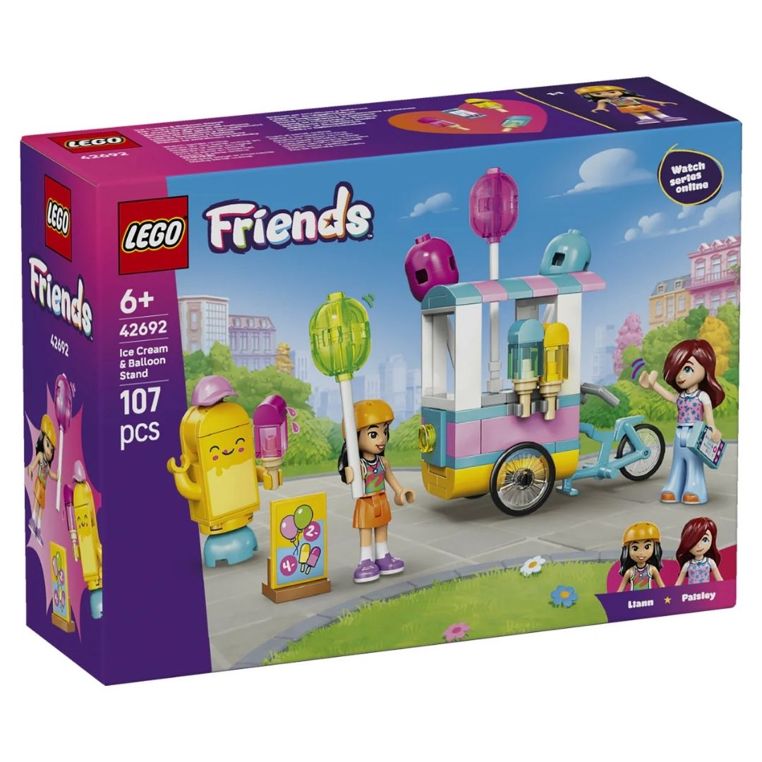 Lego 42692 Friends Ice Cream & Balloon Stand
