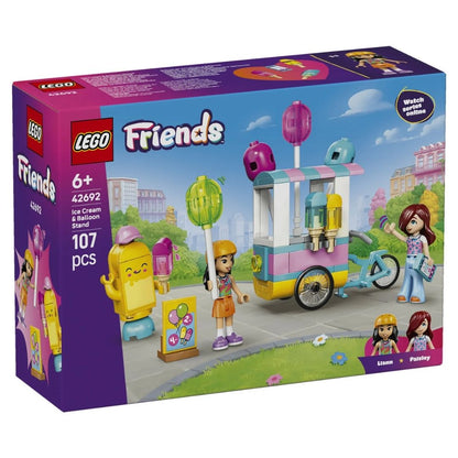 Lego 42692 Friends Ice Cream & Balloon Stand