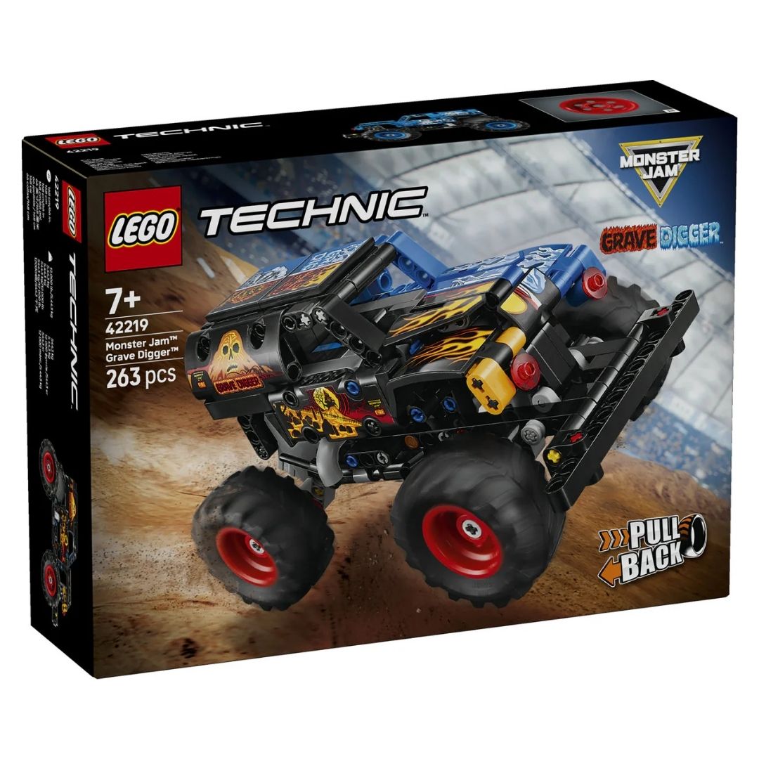 Lego 42219 Technic Monster Jam Grave Digger Fire and Ice