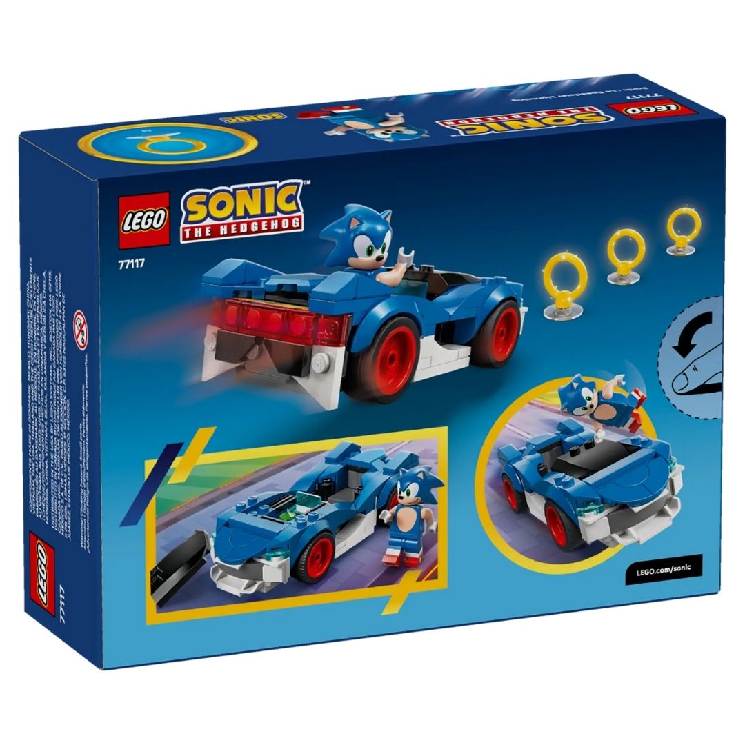 Lego 77117 Sonic The Hedgehog Sonic: Speedster Lightning