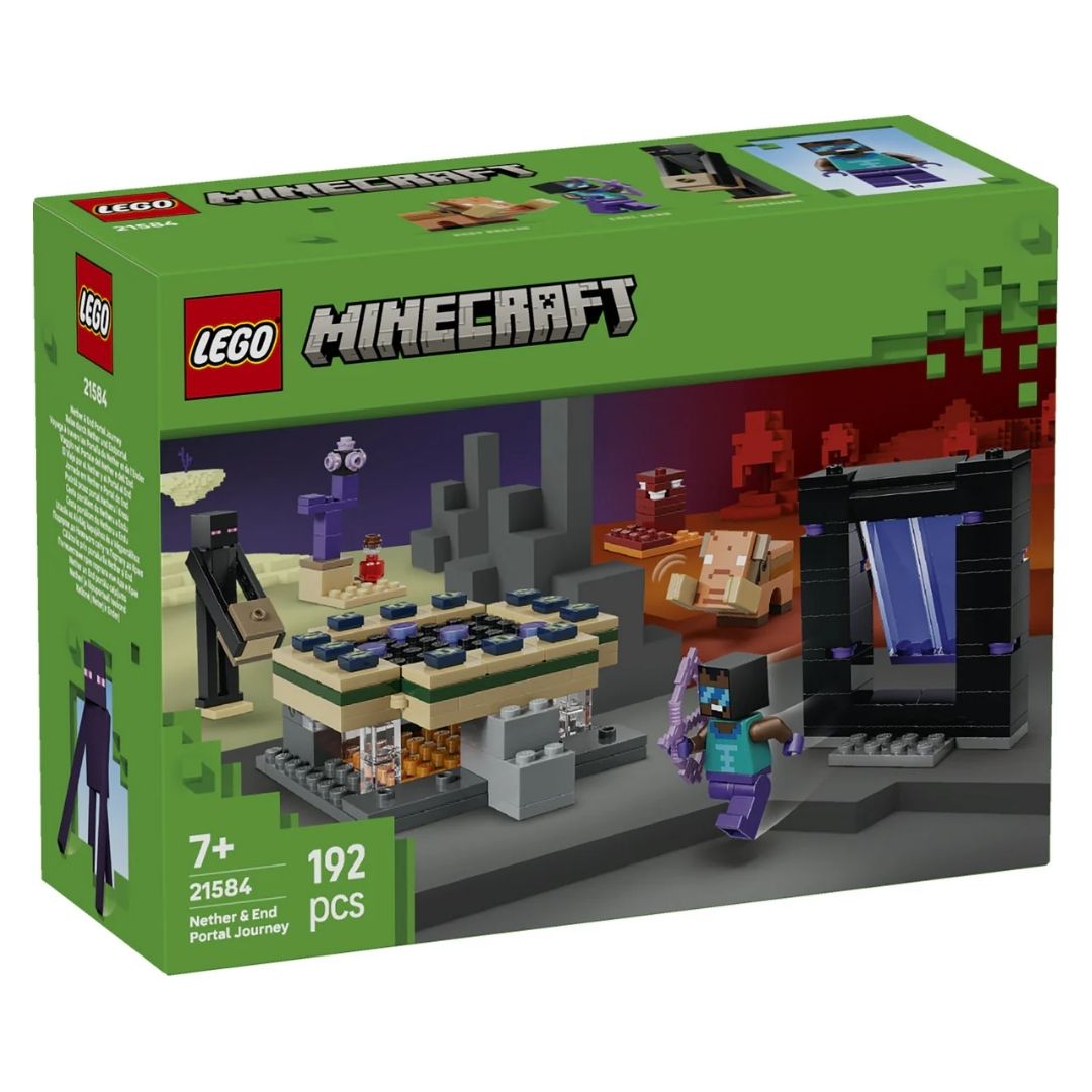 Lego 21584 Minecraft Nether & End Portal Journey
