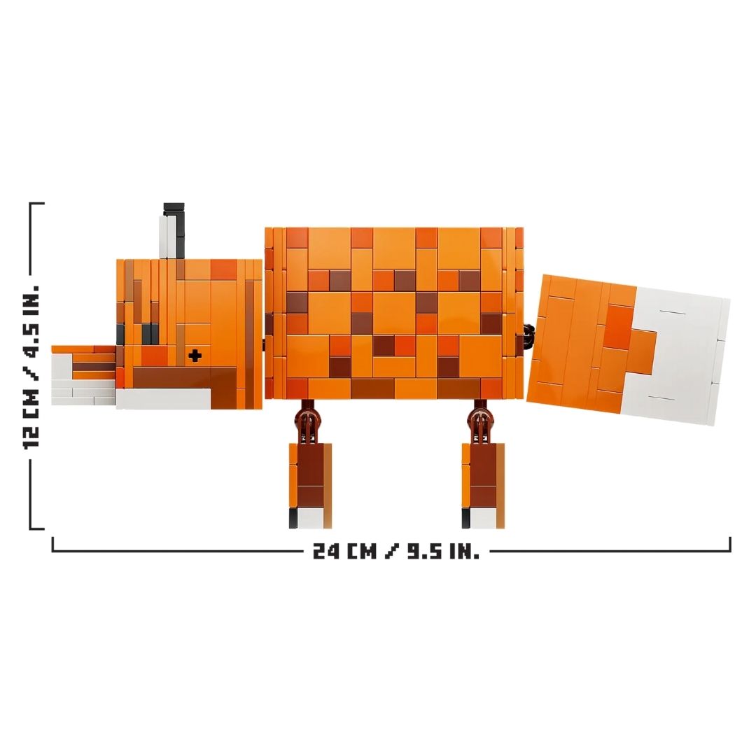 Lego 21588 Minecraft The Fox