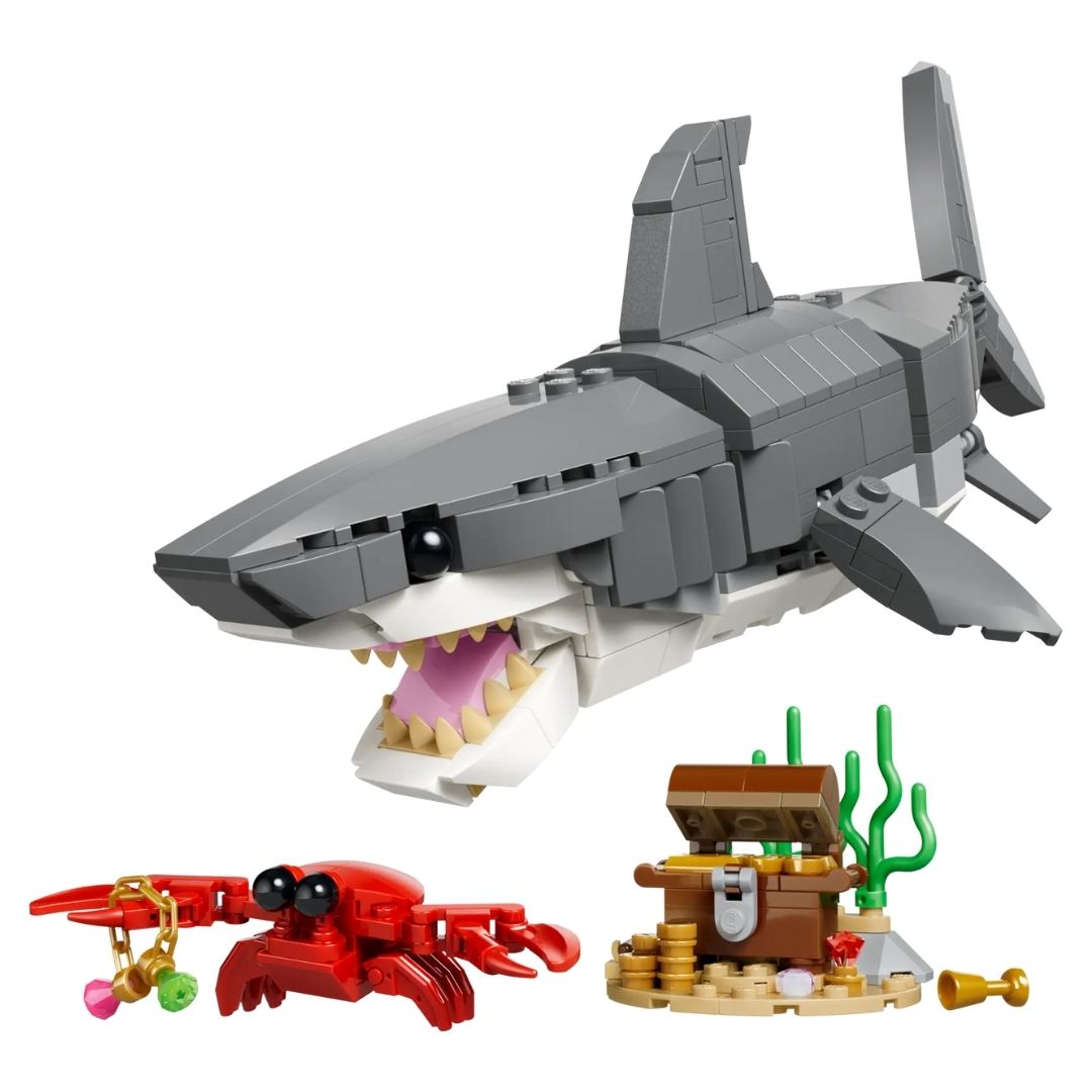 Lego 31381 Creator Fierce Shark with a Treasure Chest