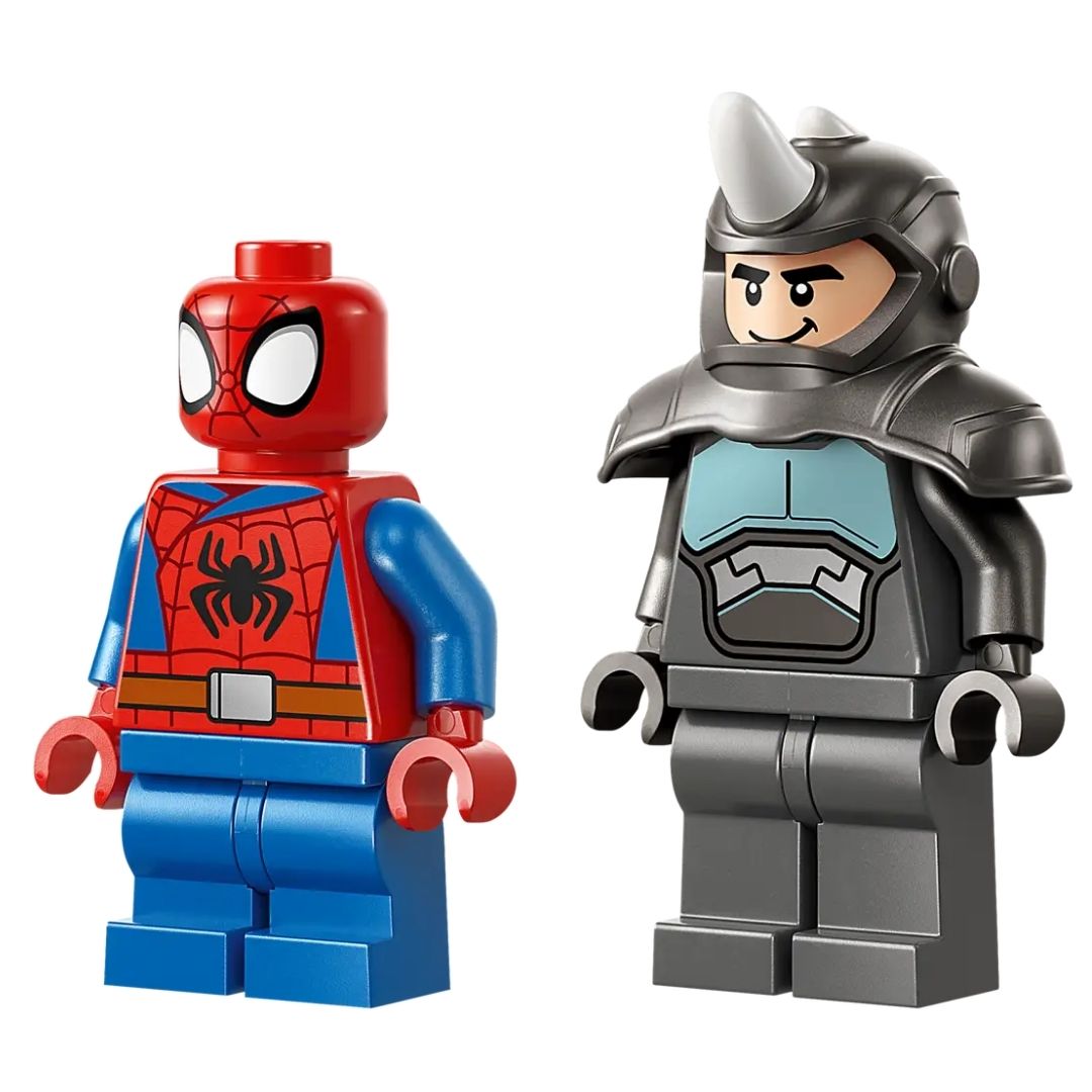 Lego 11206 Marvel Spidey on his Motorcycle vs. Rhino