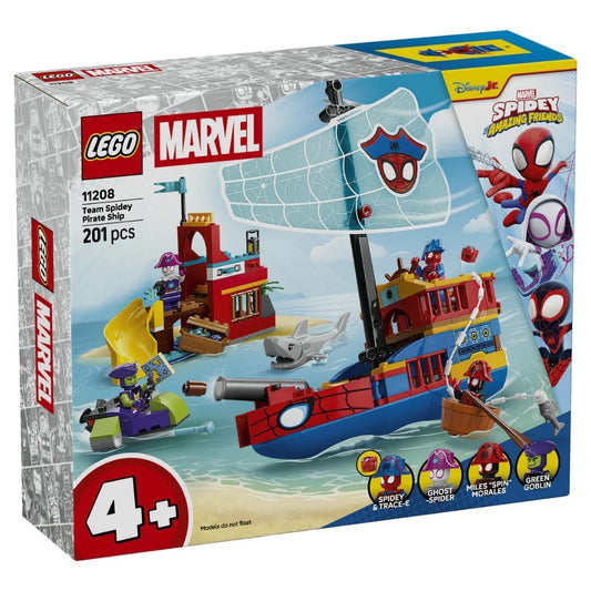 Lego 11208 Marvel Team Spidey Pirate Ship