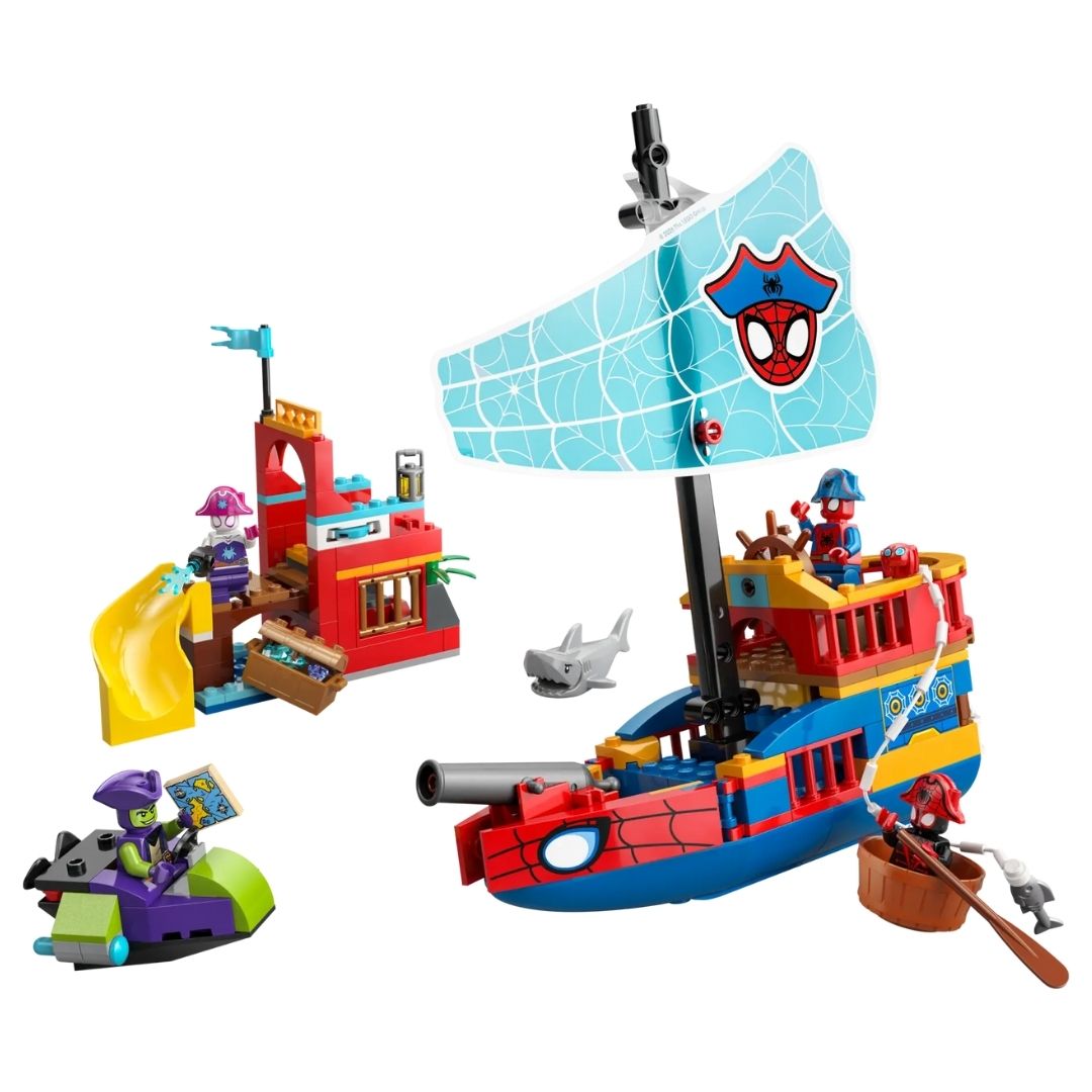 Lego 11208 Marvel Team Spidey Pirate Ship