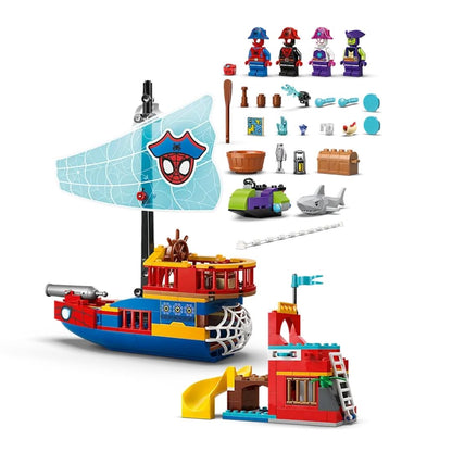 Lego 11208 Marvel Team Spidey Pirate Ship