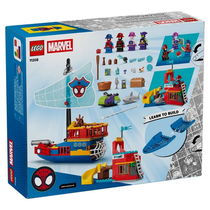 Lego 11208 Marvel Team Spidey Pirate Ship