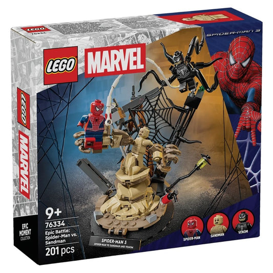 Lego 76334 Marvel Epic Battle: Spider-Man vs. Sandman