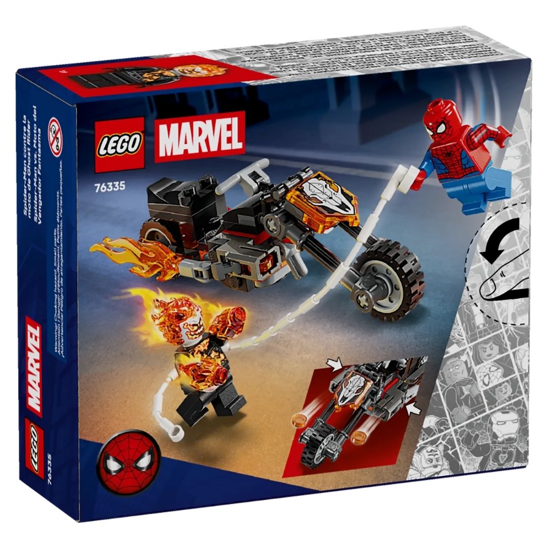 Lego 76335 Marvel Spider-Man vs. Ghost Rider Motorcycle
