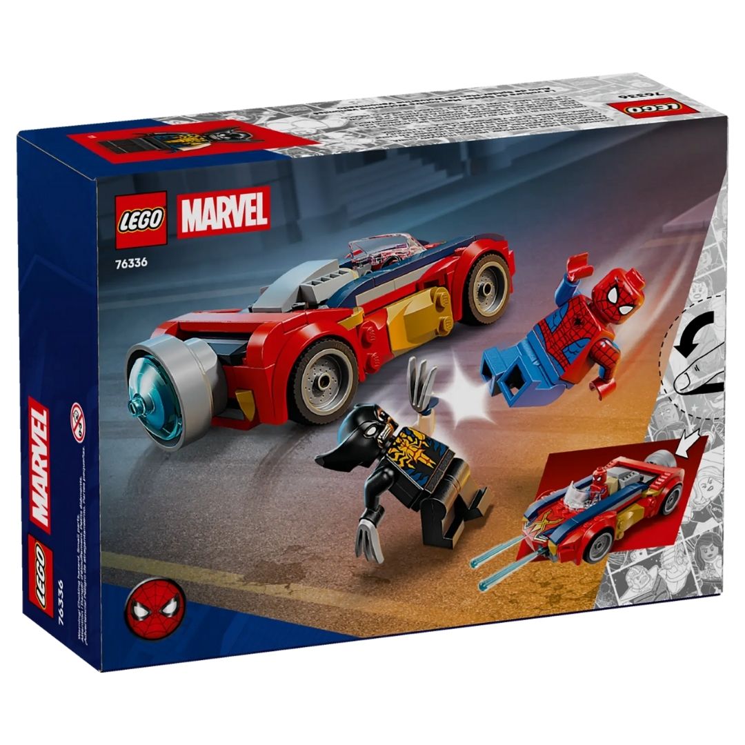 Lego 76336 Marvel Spider-Man Car vs. Venomized Wolverine